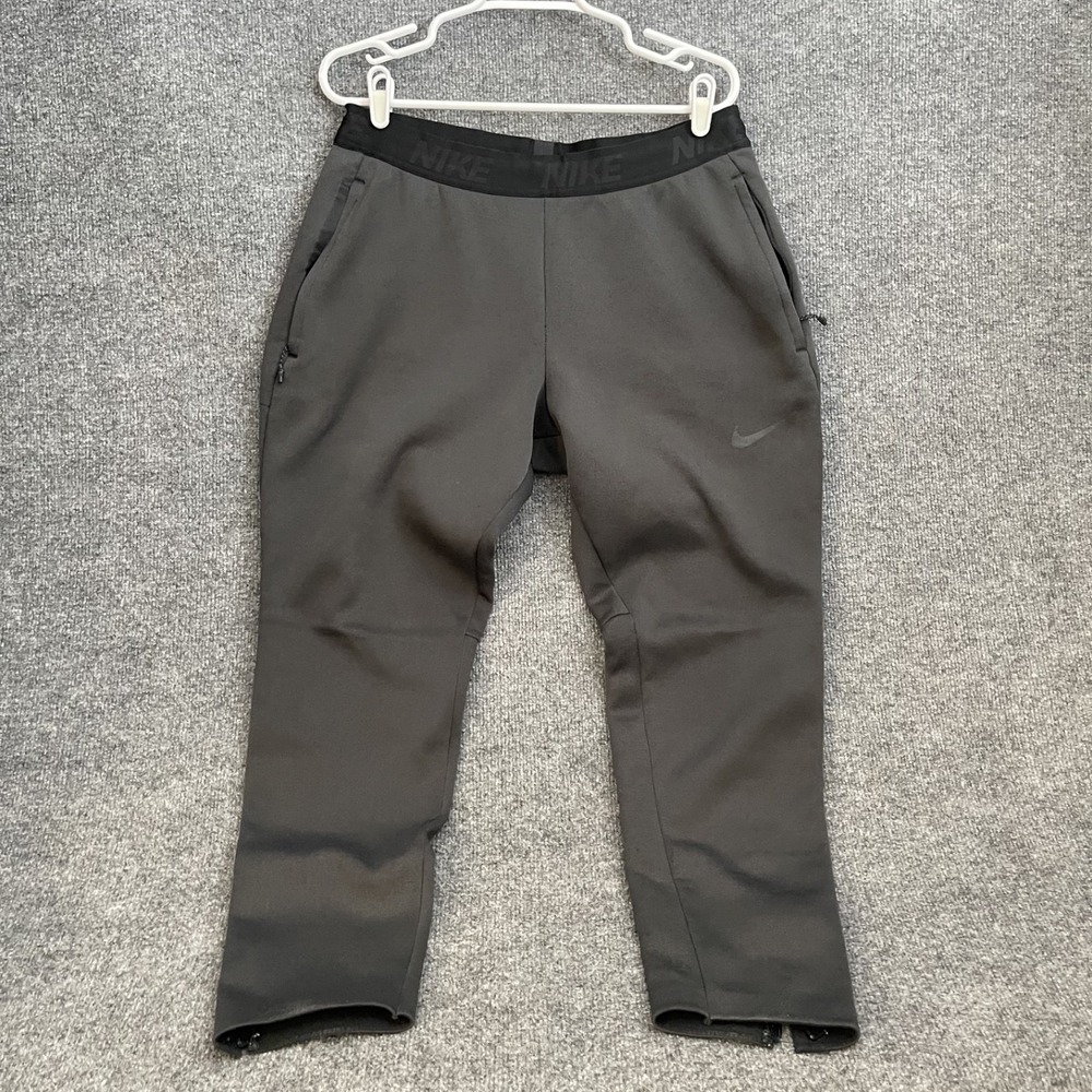 Nike  Sportswear Tech Sweatpants Mens Sz XL Essentials Fleece Grey Tapered 93227